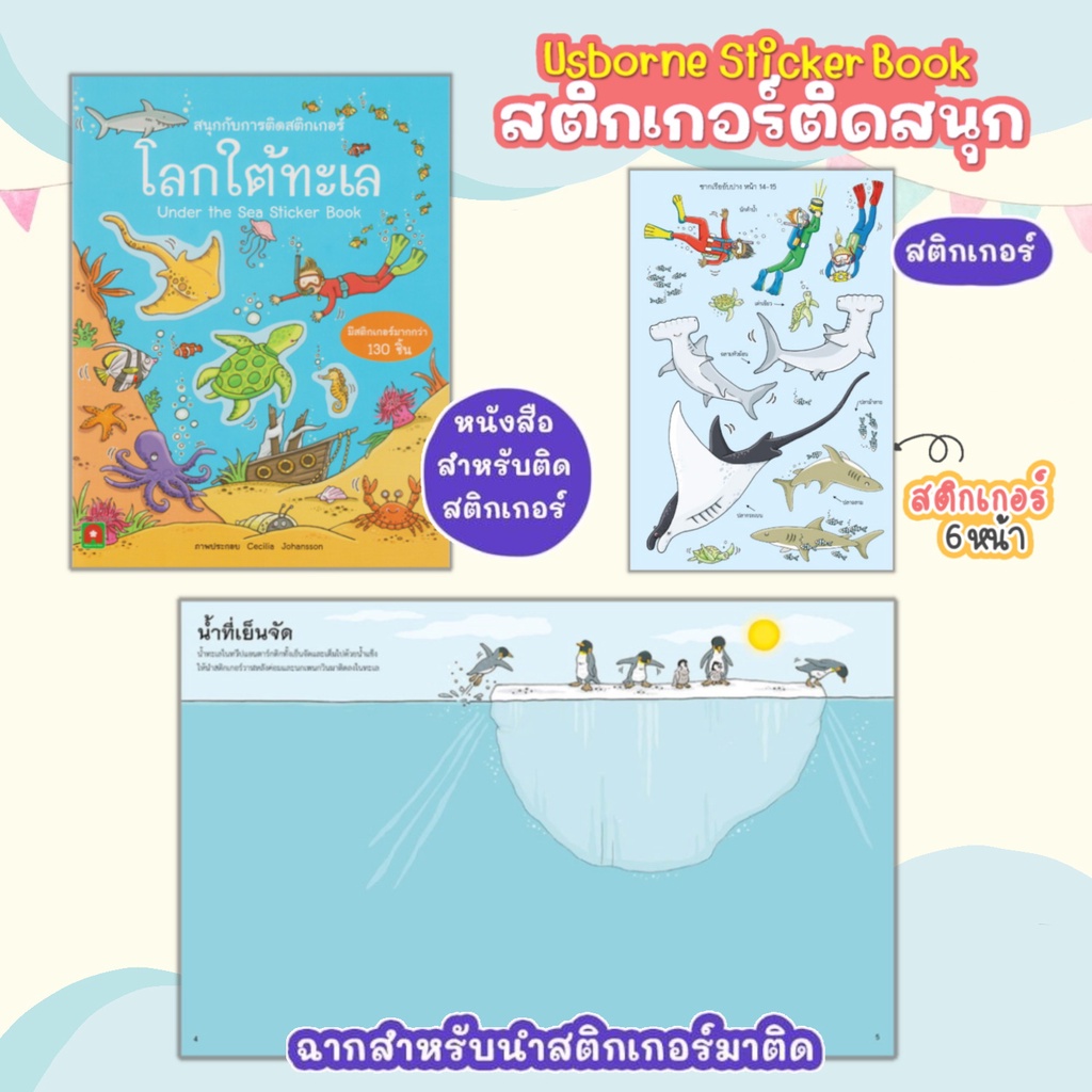 สติ๊กเกอร์เด็ก-สติกเกอร์ติดสนุก-พัฒนาทักษะ-iqและeq-ของเล่นเสริมพัฒนาการเด็ก-aksara