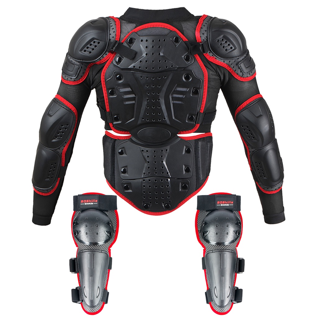 Full Body Armor Children Racing Cycling Mtb Motocross Protect