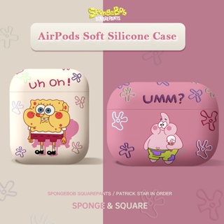 เคสซิลิโคนนิ่ม เนื้อแมตต์ ลายการ์ตูนน่ารัก สําหรับ AirPods Pro 1 2