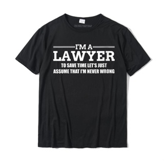 เสื้อโอเวอร์ไซ ผู้หญิงฉันเป็นทนายความทนายความเสื้อกฎหมายและของขวัญคอกลมเสื้อยืด GroupCustom ท็อปส์ซูเสื้อคลาสสิกผ้าฝ้ายผ