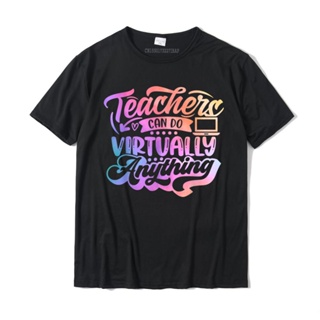 เสื้อเบลาส์ Öğretmenler yapabilir neredeyse her şey Shirt komik 2020 öğretmen T-Shirt parti T Shirt erkek komik pamuk ba