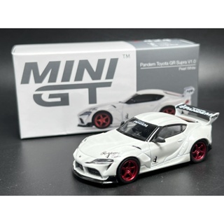 MINIGT / Pandem Toyota GR Supra V1.0  Pearl White