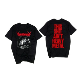 เสื้อยืดแขนสั้น พิมพ์ลาย BMTH HEAVY METAL พรีเมี่ยม