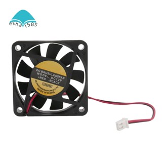 พัดลมระบายความร้อน Dc 12V 2Pins 60 มม. x 15 มม. สําหรับเคสคอมพิวเตอร์ PC CPU Cooler