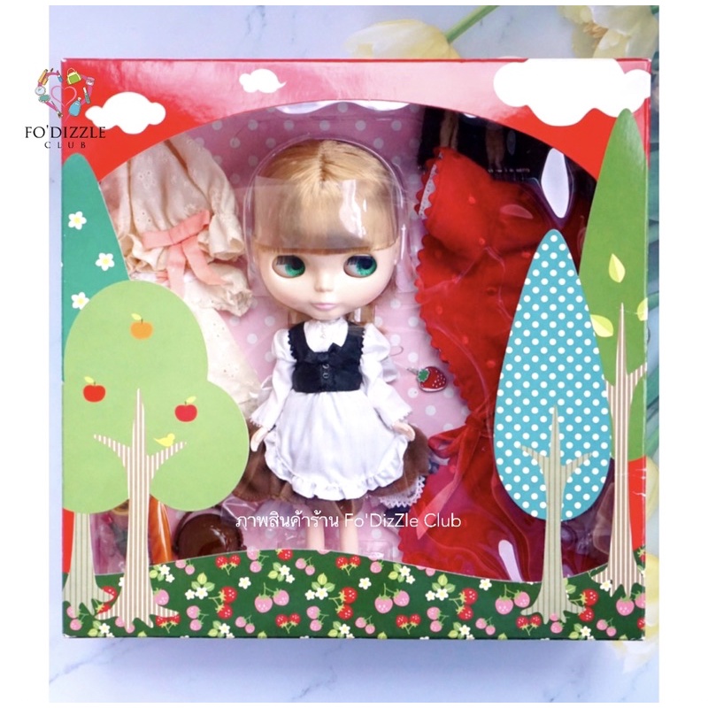 พร้อมส่งของแท้-cwc-limited-edition-neo-blythe-black-berry-bush-บลายธ์หนูน้อยหมวกแดงรุ่นแรก-พร้อมชุดมากมายแบบจุใจ