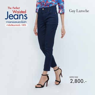 Guy Laroche กางเกงยีนส์ กางเกงผู้หญิง Pants : 22-กางเกงขายาว สีกรม(G9X1NV)