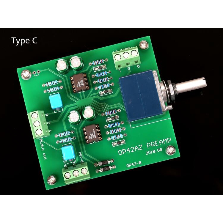 ceramic-seal-op42fz-fet-input-high-speed-tube-sound-style-preamp-board