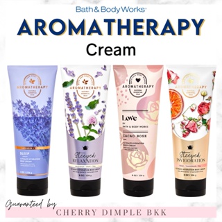 🍒ของแท้·ส่งไว·ถูก🍒BATH AND BODY WORKS Aromatherapy Cream กลิ่นฮิต โลชั่น ครีมอาบน้ํา น้ำหอม เทียนหอม sleep