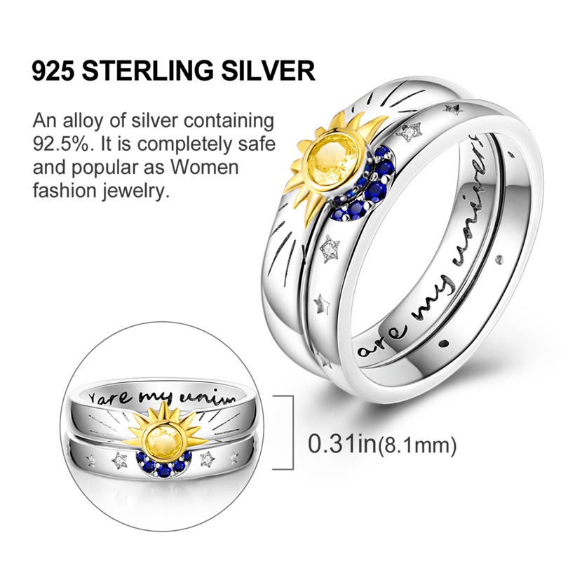 แหวนเงินแท้-เกรด-925-ประดับเพทาย-หลากสี-เครื่องประดับ-สําหรับผู้หญิง-งานหมั้น-วันเกิด-งานแต่งงาน