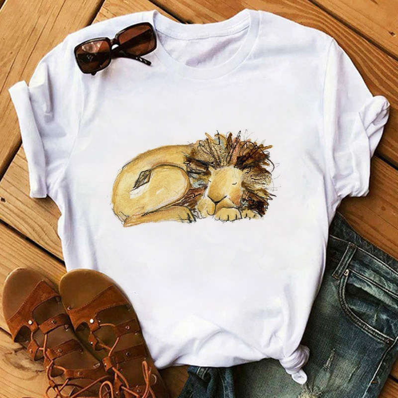 เสื้อยืดแฟชั่น-เสื้อยืดผู้หญิงการ์ตูนฤดูร้อนแขนสั้นกระต่ายสัตว์แฟชั่นเสื้อผ้ากราฟิก-t-tshirt-top-lady-พิมพ์หญิงทีช