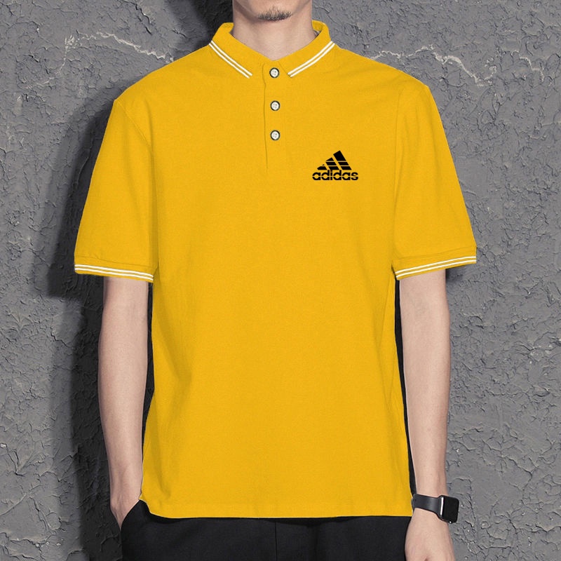 ขายดี-เสื้อยืดโปโล-แขนสั้น-คอปก-โอเวอร์ไซซ์-สีพื้น-แฟชั่นสําหรับผู้ชาย-ไซซ์-m-5xl