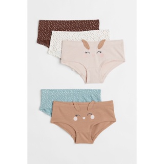 สินค้า H&M Girl 5-pack hipster briefs 0651030