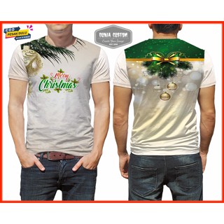 เสื้อผ้าคริสต์มาส 2022 | เสื้อยืด พิมพ์ลาย Merry Christmas สําหรับผู้ชาย