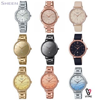 ภาพหน้าปกสินค้านาฬิกาข้อมือ CASIO SHEEN รุ่น SHE-4533PG-4A | SHE-4531CGL-4A | SHE-4543D-7A | SHE-4544G-9 | SHE-4544BD-1 | SHE-4550PG-4 ที่เกี่ยวข้อง