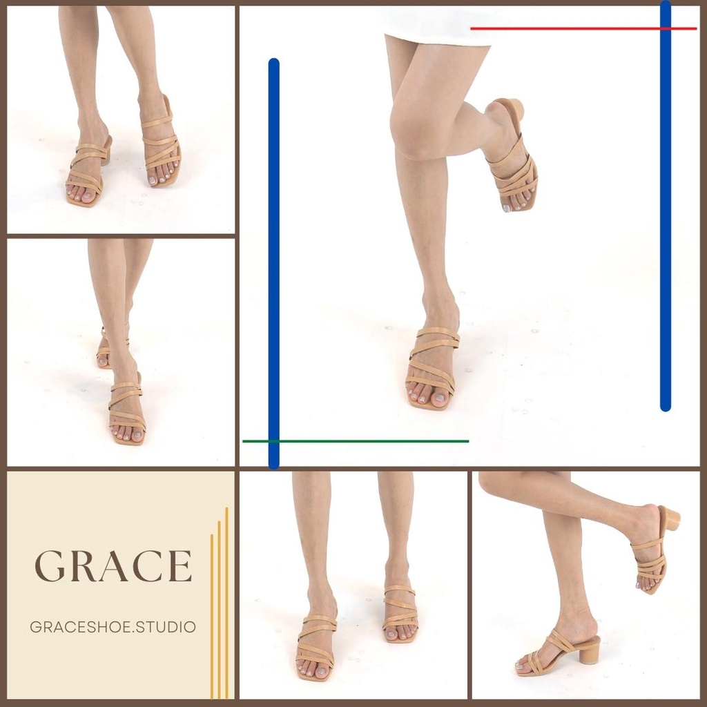grace-4-สาย-รองเท้าส้นสูงผู้หญิง-2-นิ้ว-รองเท้าเปิดส้น-แฟชั่น-shoes-women-แตะส้นสูงแบบสาย