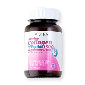 vistra-marine-collagen-tripeptide-1300mg-30s-อลลาเจนรูปแบบใหม่ที่ดูดซึมได้เร็วกว่า