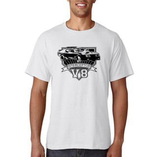 เสื้อแฟชั่นผญ2022 อื่นๆ ชื่อเรื่อง: V8 Interceptor TShirt บ้า Max Rockatansky Benno Swaisey ฟิล์มเสื้อผ้าแฟชั่นเสื้อยืดเ