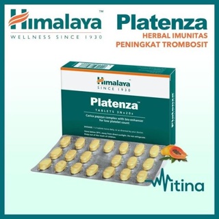 Himalaya Platenza 60 เม็ด เสริมสร้างเกล็ดเลือด ป้องกันโลหิตจาง