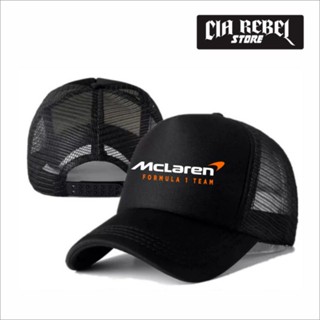 Mclaren FORMULA 1 TRUCKER RACING หมวกตาข่าย TEAM F1 RACING Hat -CIA REBEL