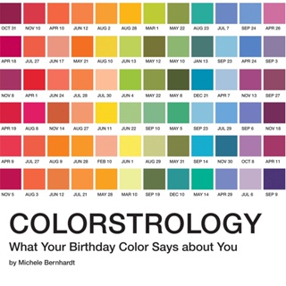 Colorstrology : What Your Birthday Color Says about You By (author)  Michele Bernhardt