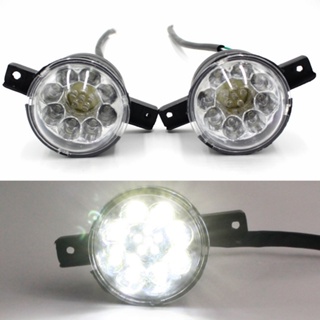 1Pair 3 wire Headlight LED Head Light Lamp for Motorcycle ATV Quad 110 125CC TaoTao Dirt Bike