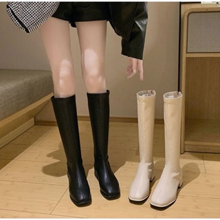 Sasa boot บูทหนังยาว มีส้น ทรงสวยมากค่ะ พร้อมส่งนะคะ