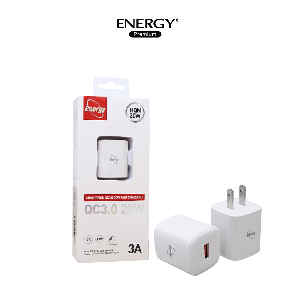 energy-adapter-fast-charge-mini-3-0a-hdm20wอะแดปเตอร์ชาร์จเร็ว-3-0-20w