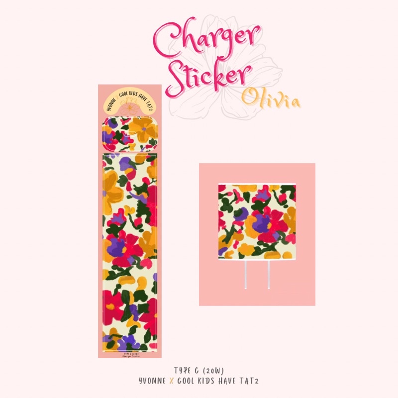 Charger Sticker by Yvonne | Shopee Thailand