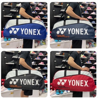 สินค้า Yonex max กระเป๋าเป้สะพายหลัง ใส่ไม้เทนนิส 3 ไม้เทนนิส พร้อมช่องใส่รองเท้า สําหรับเล่นเกม เหมาะกับมืออาชีพ