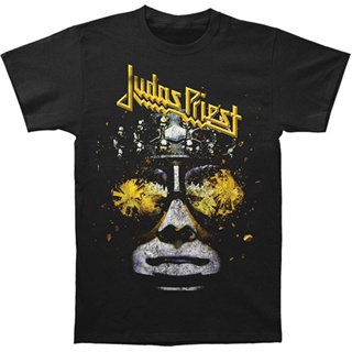Yuanl5 [พร้อมส่ง] เสื้อยืดผ้าฝ้าย 100% พิมพ์ลาย Global Judas Priest Hellbent Gl โอเวอร์ไซซ์ โอเวอร์ไซซ์ ของขวัญคริสต์มาส