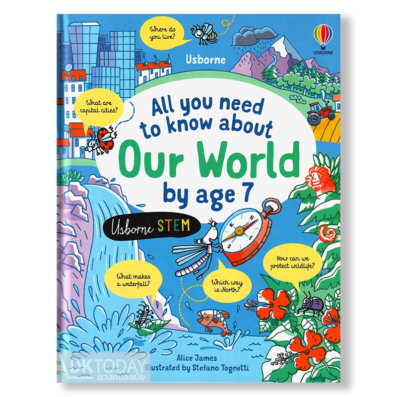 dktoday-หนังสือ-usborne-all-you-need-to-know-about-our-world-by-age-7-age-5