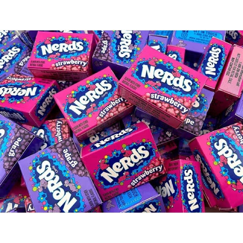 พร้อมส่งจากไทย-ขนม-usa-nerds-candy-mini-28-box