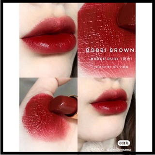 cosmetichub69 แท้ทั้งร้าน !! BOBBI BROWN LUXE LIP COLOR ขนาดจริง  3.8 G. # RARE RUBY