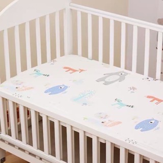 Afterkids ผ้าปูเตียงเด็ก​ IKEA แบบรัดมุม​ ขนาด 120*65 cm cotton100% เย็นสบาย ไม่ระคายเคืองผิว ไร้สารเรืองแสง