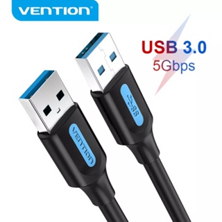 Data Cable USB 3.0 ( ผู้-ผู้ ) สำหรับแล็ปท็อปคอมพิวเตอร์ สายยาว 3 เมตร (CONBI) Vention (ออกใบกำกับภาษีได้)
