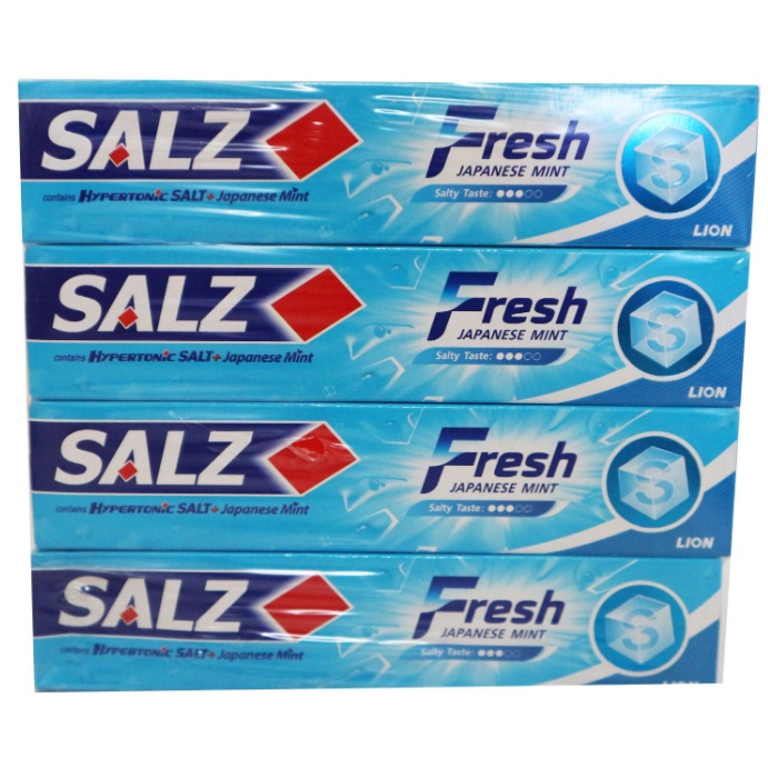 แพ็ค-12-หลอด-salz-fresh-japanese-mint-toothpaste-ยาสีฟันซอลส์-เฟรช-ขนาด-40-กรัม