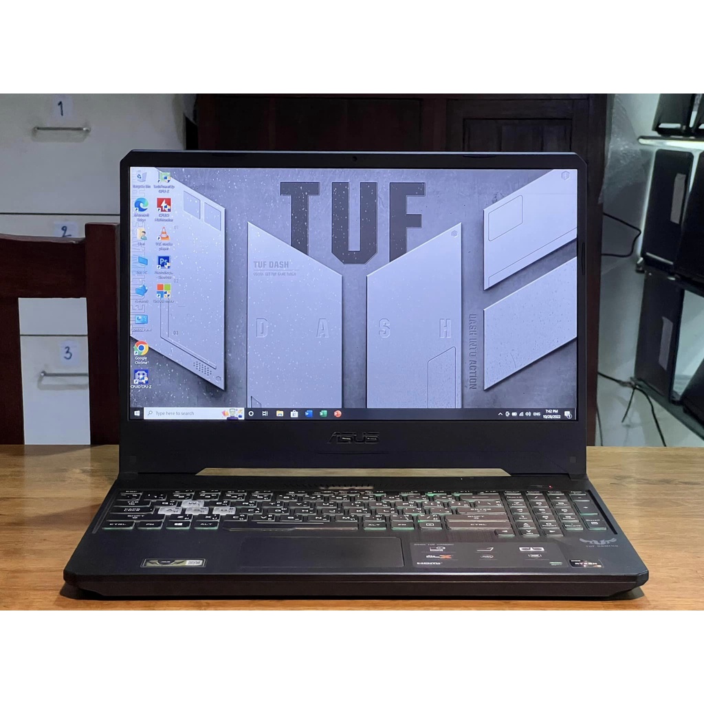 โน๊ตบุ๊ค Notebook Asus Tuf Gaming FX505DDAL182T RGB Shopee Thailand