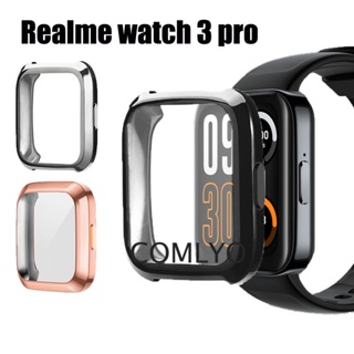 เหมาะสําหรับ Realme watch 3 pro เคส TPU นิ่ม แบบเต็ม กันชน