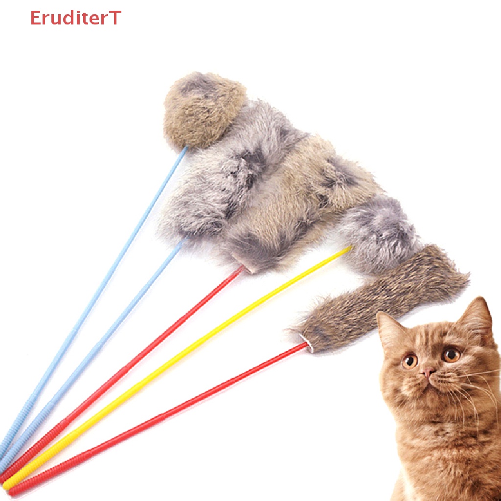 eruditert-ของเล่นขนปลอม-สําหรับสัตว์เลี้ยง-แมว-1-ชิ้น-ใหม่