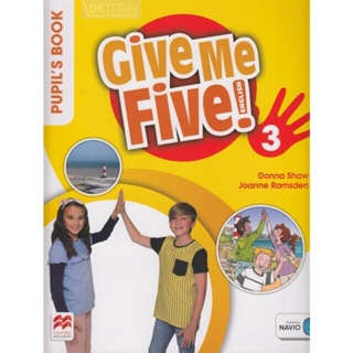 DKTODAY หนังสือ GIVE ME FIVE! 3:PUPIL’S BOOK  WITH NAVIO PACK