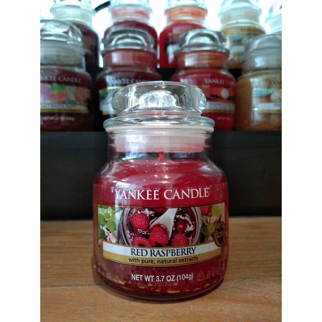 Small Jar Candle RED RASBERRY เทียนหอมกลิ่น RED RASBERRY ขวดเล็ก (มี ...