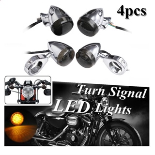 Universal Motorcycle custom LED turn signal light Cornering lamp turn light steering lamp direction indicator for Harley