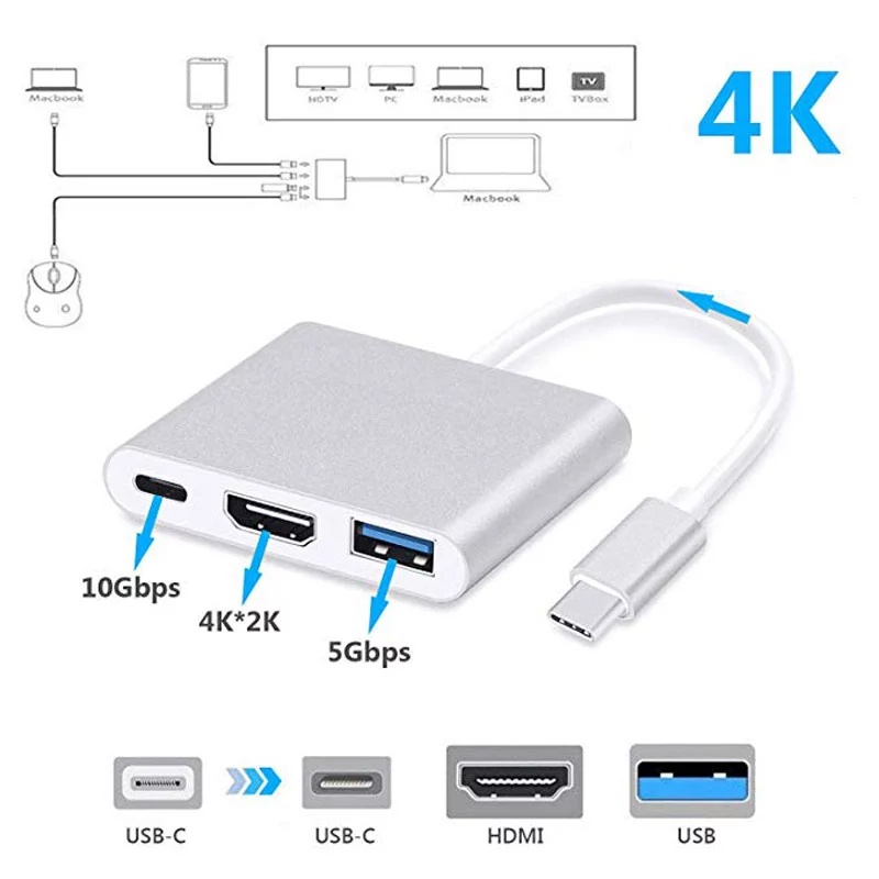 พร้อมส่งจากไทย-3in1-แปลง-type-c-to-hdtv-usb3-0-pd-ฮับ-อะแดปเตอร์-สายชาร์จโทรศัพท์-ใช้กับ-แล็ปท็อป-tablet