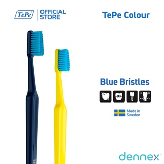 ภาพหน้าปกสินค้าTePe Colour Soft แปรงสีฟันขนนุ่ม ขนแปรงสีฟ้า แปรงสีฟันเทเป้ คัลเลอร์ ซอฟท์ 1 ชิ้น ด้ามแปรงคละสี by Dennex ที่เกี่ยวข้อง