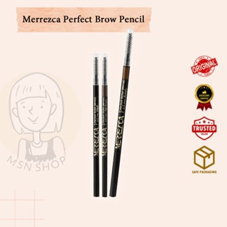 Merrezca Perfect Brow Pencil 1.5mm เมอร์เรซกา เพอร์เฟค โบรว์ ดินสอเขียนคิ้ว Merrez'ca