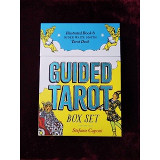 Guided Tarot Box Set เซ็ตไพ่ยิปซีแท้พร้อมคู่มือเล่มใหญ่ ไพ่ยิปซี ไพ่ทาโร่ต์ ไพ่ออราเคิล Tarot Oracle Cards