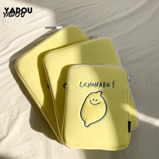 YADOU กระเป๋าใส่แล็ปท็อปแท็บเล็ต Lemon iPad