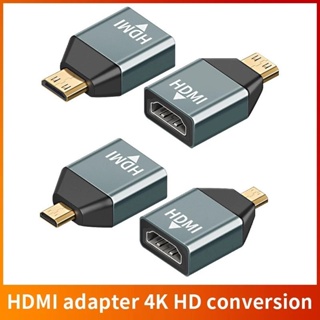 4K 60HZ Mini Micro Hdmi To หัวแปลงสัญญาณ Hdmi Converter สำหรับแล็ปท็อปกราฟิกการ์ดกล้องทีวี HDอะแดปเตอร์video Transmissio