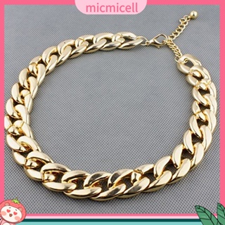 ภาพหน้าปกสินค้า(micmicell) สร้อยคอโชคเกอร์ แบบโซ่ สไตล์พังก์เรียบง่าย เครื่องประดับสำหรับผู้หญิง ที่เกี่ยวข้อง