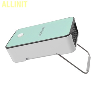 Allinit Electric Air Warmer Cyan Mute Quick Heating with Bracket Mini Fan Heater for Home Office Dorm